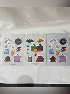 PLG Set of 3 Sticker Sheets